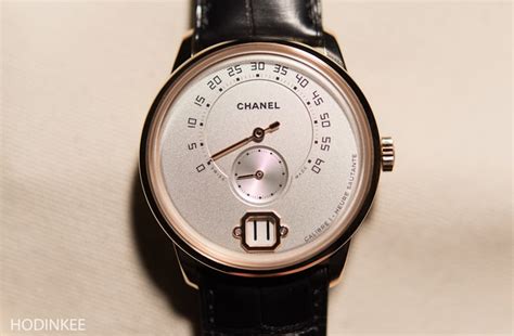 hodinkee chanel watch.